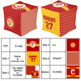 Chaminade School Ottoman