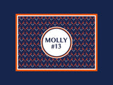 Lacrosse Monogram Blankets