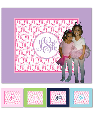 Ballet Monogram Blankets