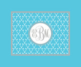Field Hockey Monogram Blankets