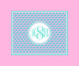 Turtle Monogram Blankets