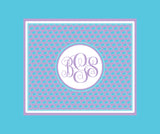 Turtle Monogram Blankets