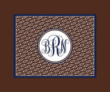 Horseback Riding Monogram Blankets