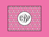Ice Hockey Monogram Blankets