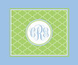 Moroccan Monogram Blankets
