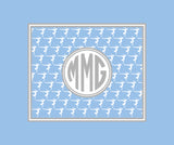 Gymnastics Monogram Blanket