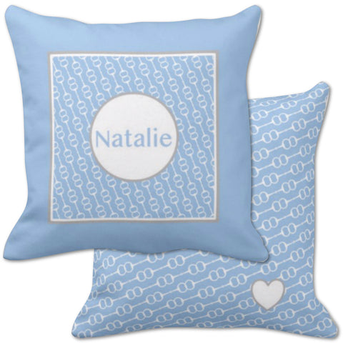 Horseback Riding Monogram Pillows