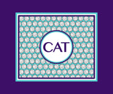 Volleyball Monogram Blankets