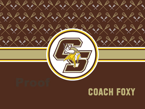 Clarkstown South Lacrosse Blanket