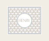 Crab Monogram Blankets