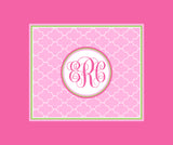 Moroccan Monogram Blankets