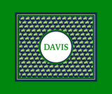 Turtle Monogram Blankets