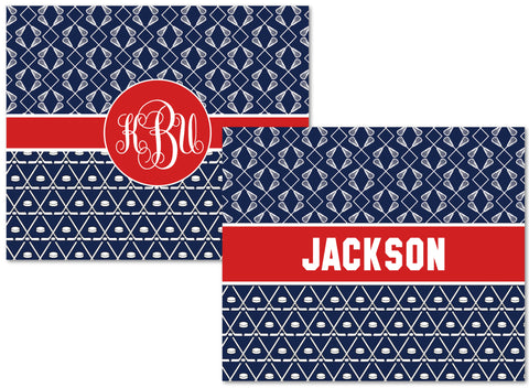Multi-Sport:  Ice Hockey & Lacrosse Blankets