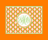 Pineapple Monogram Blankets