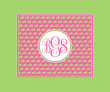 Turtle Monogram Blankets