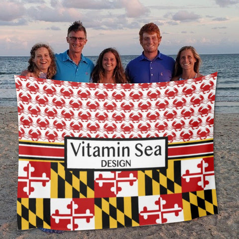 Maryland Crab Blanket