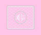 Moroccan Monogram Blankets