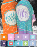 Moroccan Monogram Blankets