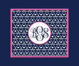 Ice Hockey Monogram Blankets