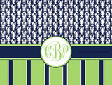 Lobster Monogram Blankets