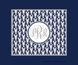 Lobster Monogram Blankets