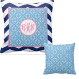 Lacrosse Monogram Pillows