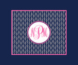 Tennis Monogram Blankets