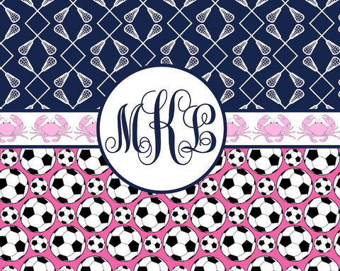 Multi-Sport:  Lacrosse & Soccer Blanket