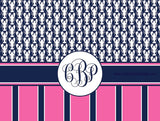 Lobster Monogram Blankets