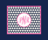 Volleyball Monogram Blankets