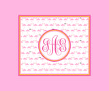 Flamingo Monogram Blankets