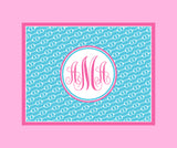 Horseback Riding Monogram Blankets