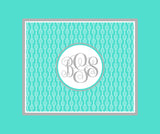 Tennis Monogram Blankets