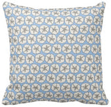 Sand Dollar Monogram Pillow