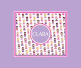 Princess Monogram Blankets