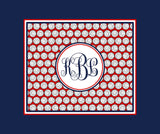 Volleyball Monogram Blankets