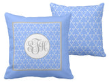 Field Hockey Monogram Pillows