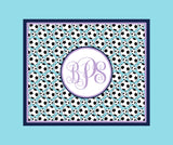 Soccer Monogram Blanket