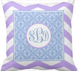 Lacrosse Monogram Pillows