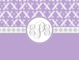 Skiing Blanket (Monogram)