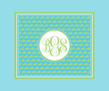 Turtle Monogram Blankets