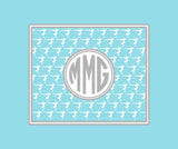 Gymnastics Monogram Blanket