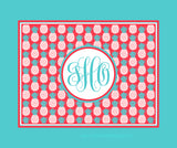 Pineapple Monogram Blankets