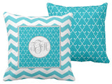 Field Hockey Monogram Pillows
