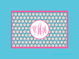 Volleyball Monogram Blankets