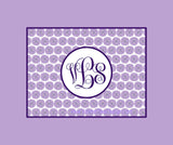 Sand Dollar Monogram Blankets
