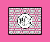 Volleyball Monogram Blankets