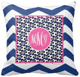 Soccer Monogram Pillows
