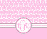Anchor & Sail  Blankets