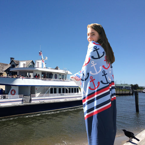 Anchor & Sail  Blankets